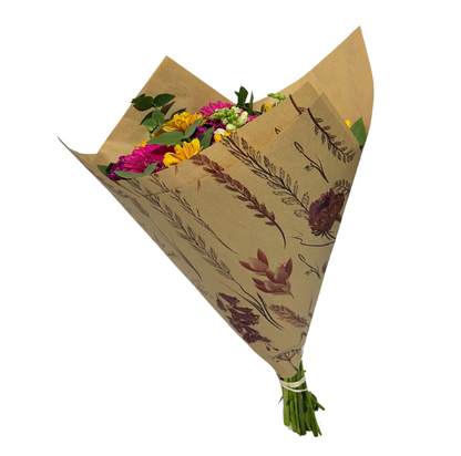 Meadow Print 60gsm Kraft Paper Sheets (Pack of 200 sheets)(R2.59c Per Sheet)