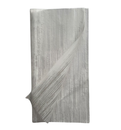 Bopp Silk Wrap: White Brush Effect Print EPP0923 (Pack of 20)(R2.45ea)