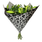 Bopp Silk Wrap: Black,White and Grey Leopard Print EPP0895 (Pack of 20)(R2.45ea)