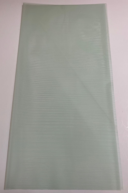 Bopp Silk Wrap: Transparent multi-lines, Mint Green EPP1036B (Pack of 20)(R2.45)