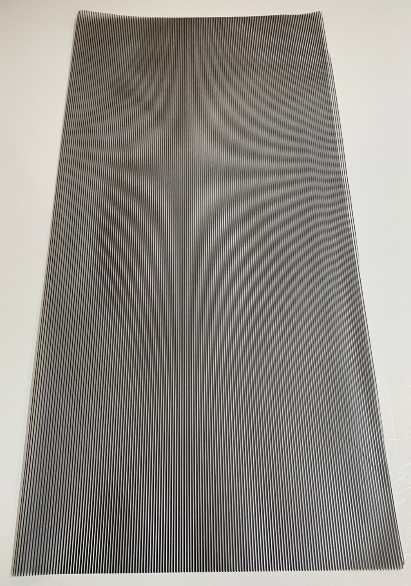 Bopp Silk Wrap: Transparent multi-lines, Midnight Black EPP1036D (Pack of 20)(R2.45)