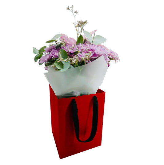 Red Print Florist Bouquet Box 1 (Pack of 20)(R21.79 ea)