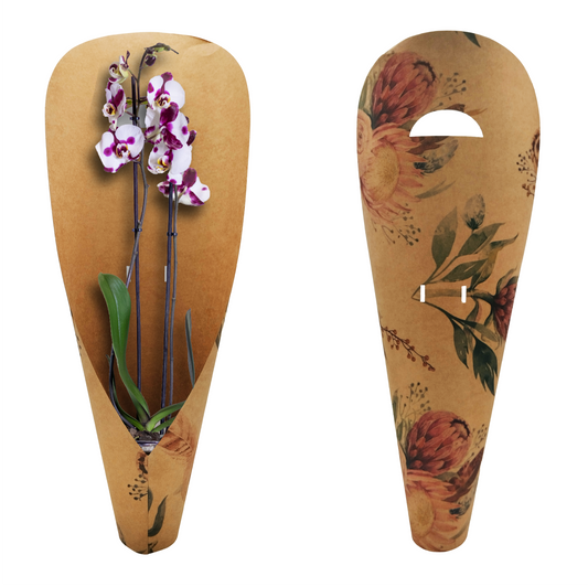 Protea Print Large Orchid Carry Bags (Pack of 20) (R19.49ea)